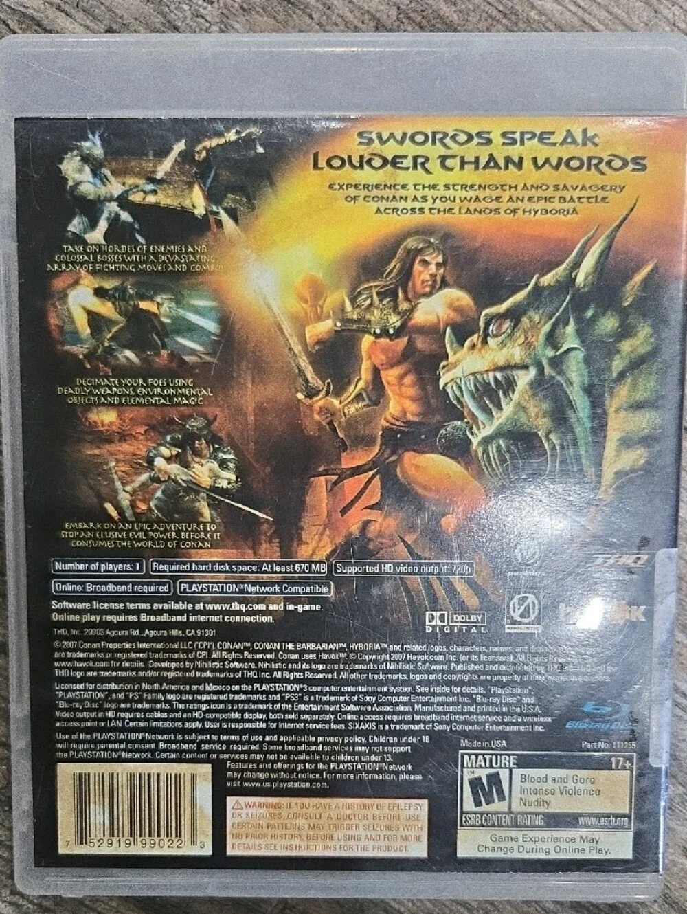 Sony conan playstation